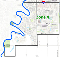 Zone 4 Map