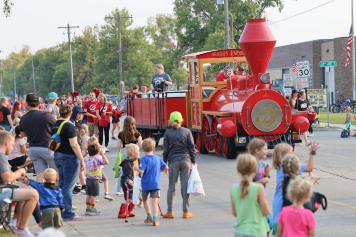Children playing at Midco Kids Fest