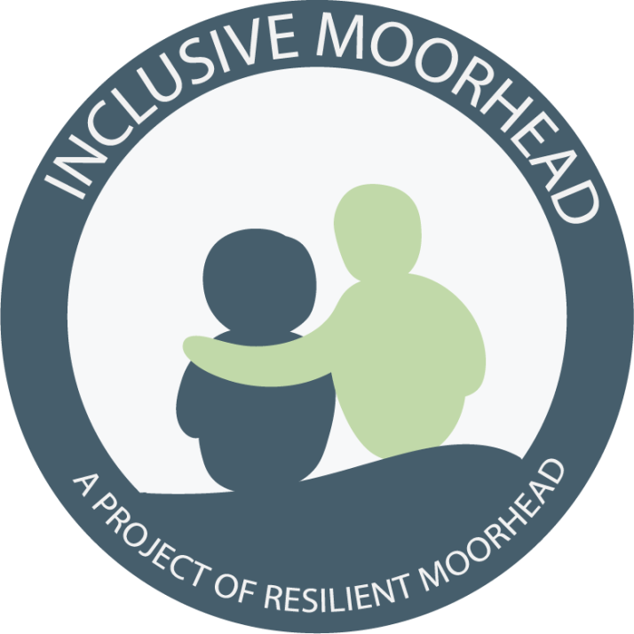 Community members at Inclusive Moorhead event