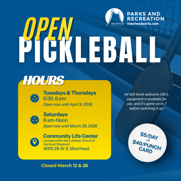 Open Pickleball - Square Graphic